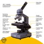 Microscopio biologico monoculare Levenhuk 320 BASE