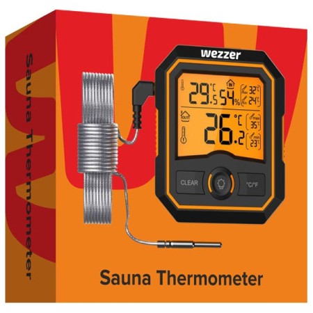 Thermomètre de sauna levenhuk wezzer sn20