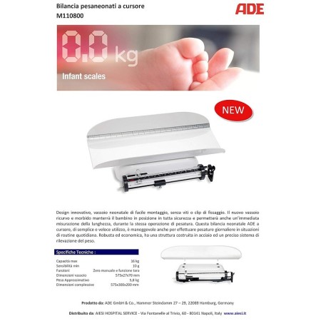 Slider babyweegschaal m110800 