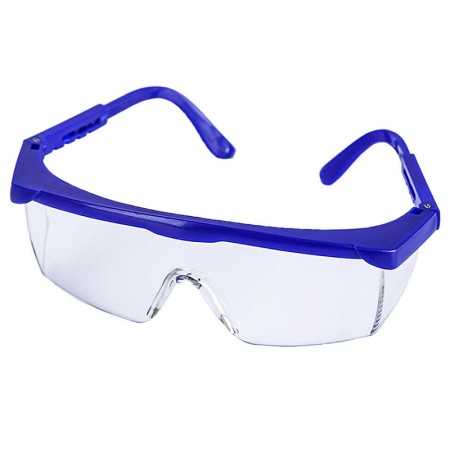 x5-pro glasses - blue - anti-fog and anti-scratch