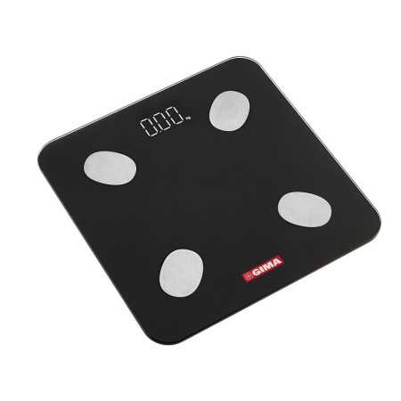 Gimafit Body Fat Scale with gima app and bluetooth - black