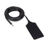 Placa de goma flexible de 15x8 cm con cable de 4,5 m