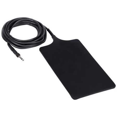 Placa de goma flexible 25x15 cm con cable de 4,5 m