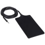 Flexible rubber plate 25x15 cm with cable 4.5 m