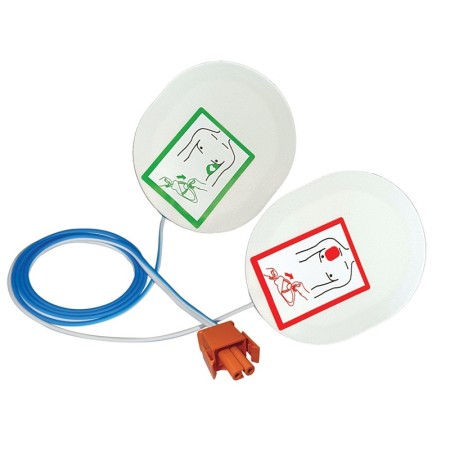 Placas compatíveis para desfibrilação. nihon kohden