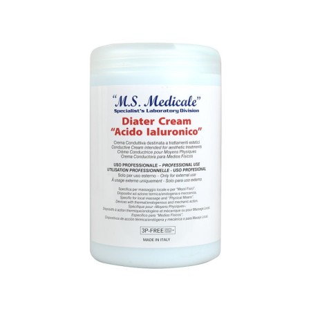 Crema conductora diater - 1 l - ácido hialurónico