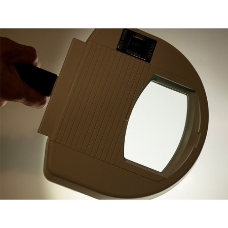 Lâmpada LED de madeira - manual