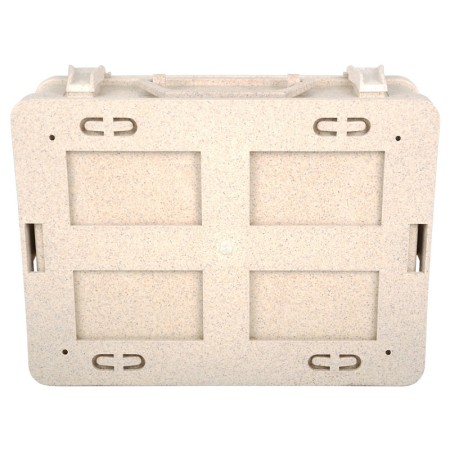 Futura ecologische doos - beige - leeg