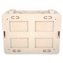 Futura ecological box - beige - empty