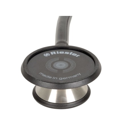 Stéthoscope riester duplex 2.0 en acier inoxydable - adulte - noir