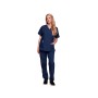 Cherokee Originals V-neck Tunic - Women XXS - Navy Blue