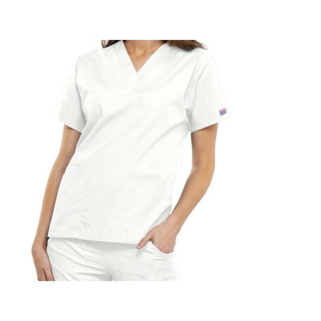 Cherokee originals tunika s výstřihem do v - dámská m - bílá