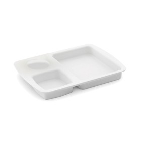 Tray with compartments