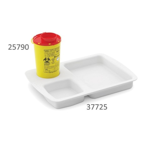 Tablett mit fächern