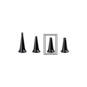Wiederverwendbares Spekulum (schwarz) für Otoskope BETA200, K 180, mini3000, mini3000 F.O. - Ø 4mm