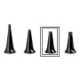 Spéculum réutilisable (noir) pour otoscopes BETA200, K 180, mini3000, mini3000 F.O. - Ø 4mm