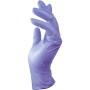 Wegwerp nitril handschoenen zonder poeder paars VAM Ultra Soft - 100 st.