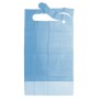 Polythene patient gag 37x66 cm light blue - 50 pcs.