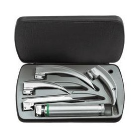 Batteriebetriebenes HEINE Classic+ Glasfaser-Laryngoskop-Set (2,5 V)