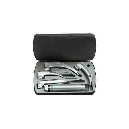 Ensemble de laryngoscopes à fibre optique HEINE Classic+ alimentés par batterie (2,5 V)