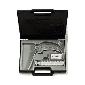 Ensemble de laryngoscopes FlexTip+ F.O. avec lame Mac 3 - Alimentation par batterie (2,5 V)