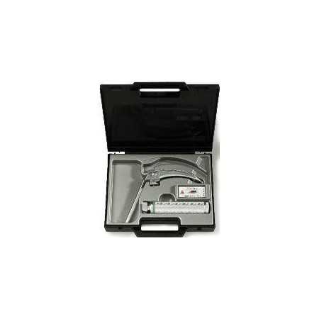 Ensemble de laryngoscopes FlexTip+ F.O. avec lame Mac 3 - Alimentation par batterie (2,5 V)