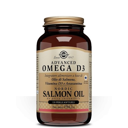 Solgar advanced omega d3 120 perełek softgel