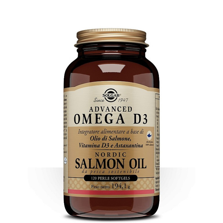 Solgar Advanced Omega D3 120 perle softgels