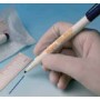 Marqueur dermographique stérile pour salle d’opération avec règle plastique 15cm
