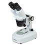 Investigador de microscopio estereoscópico bresser icd led 20x-80x
