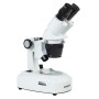 Investigador de microscopio estereoscópico bresser icd led 20x-80x