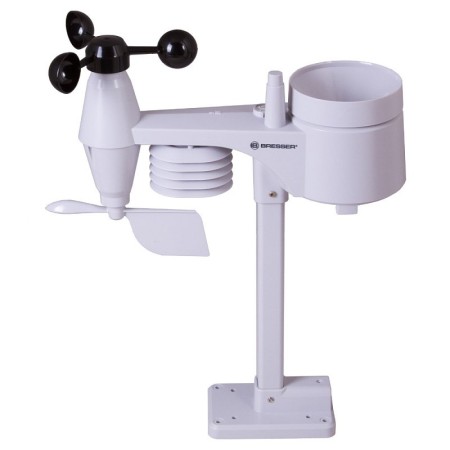 Bresser wi-fi barevná meteostanice s profesionálním senzorem 5 v 1, černá