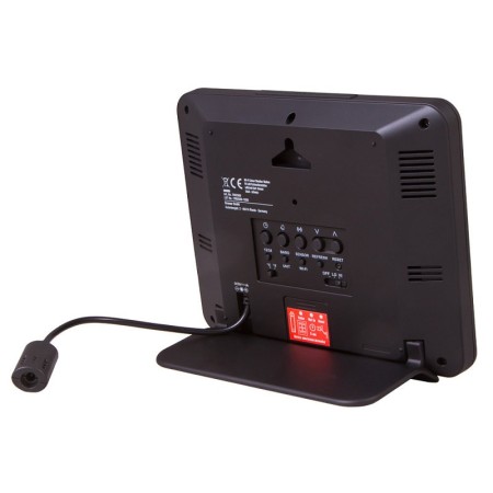 Stazione meteo a colori bresser wi-fi con sensore professionale 5 in 1, nera