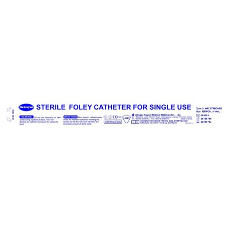 Dvosmjerni lateks foley kateter - 5-10 ml - sterilan - pakiranje od 10 komada.
