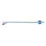 Catéter foley de silicona de 2 vías, color a elegir - 30 ml - estéril - paquete de 10.