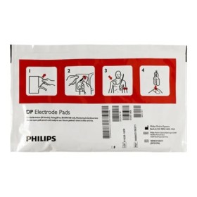 Par de placas Philips electrodos Heartstart FR2 Adult