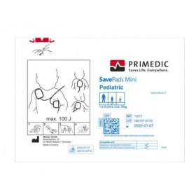 Pädiatrische Save Pads 1-8 Jahre, max. 25kg pro Herzsave von s.n. 739xxxxxxx - 1 Paar