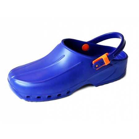 Ultralight clogs with strap - blue - 1 pair