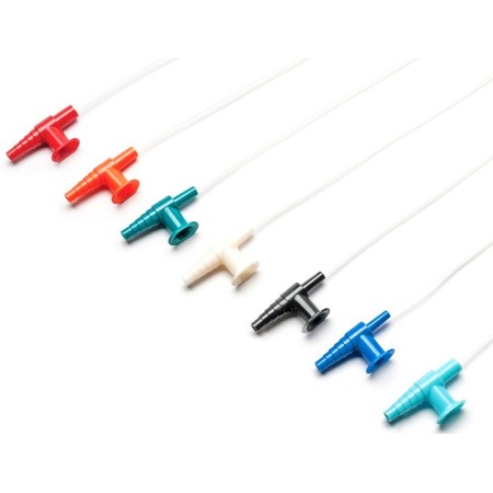 Sterile suction tube with suction control, length 60 cm