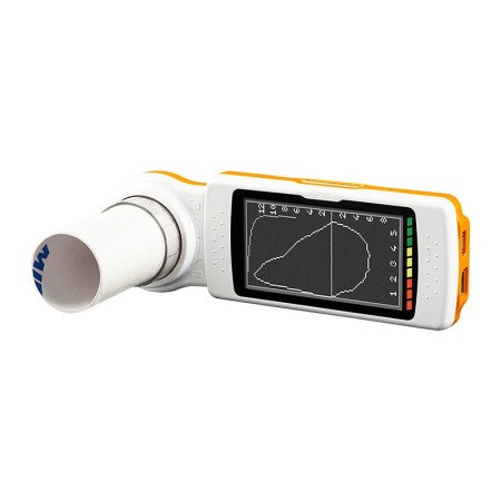Spirodoc mir draagbare spirometer met oximeter en mir spiro-software