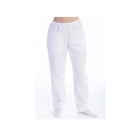 Pantaloni - cotone/poliestere - unisex - taglia xs bianchi