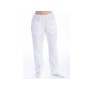 Cotton/polyester trousers - unisex - white