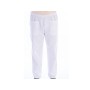 Pantalon en coton/polyester - unisexe - blanc