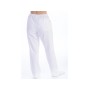 Cotton/polyester trousers - unisex - white