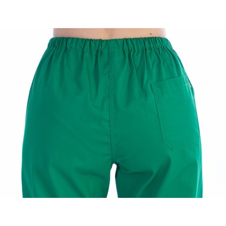 Kalhoty z bavlny/polyesteru - unisex - zelené