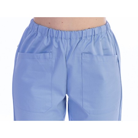 Pantaloni - cotone/poliestere - unisex - taglia xs azzurri