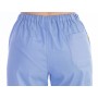 Pantalon en coton/polyester - unisexe - bleu clair