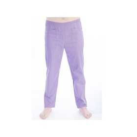 Pantaloni in cotone/poliestere - unisex - viola
