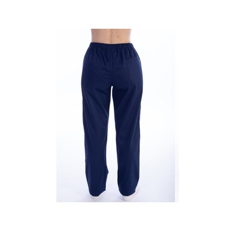 Katoen/polyester broek - unisex - blauw
