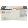 Quincke bd nadeln 23g - 0,64x90 mm - türkis - packung 25 stk.